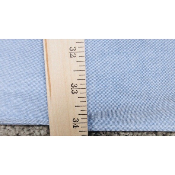Polo Ralph Lauren Shirt Mens XLT Blue Chambray Oxford Button Down Casual - Picture 5 of 6